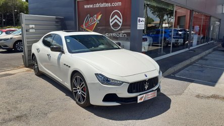 Voitures Occasion Maserati Ghibli 3.0 L V6 S Q4 Pack Carbone Interieur /Exterieur À Lattes