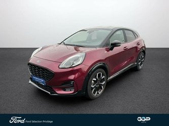 D'occasion À Villeneuve D'ascq | Ford Puma 1.0 Flexifuel 125Ch S&S Mhev St-Line X Vivid Ruby Ed...