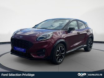 D'occasion À Villeneuve D'ascq | Ford Puma 1.0 Flexifuel 125Ch S&S Mhev St-Line X Vivid Ruby Ed...