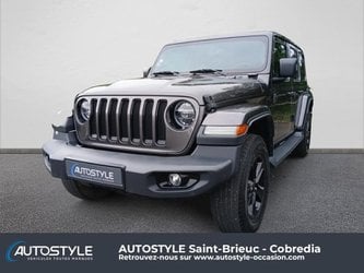 Voitures D'occasion À Yffiniac | Jeep Wrangler Unlimited 2.0 T 272Ch Sahara Command-Trac Bva8