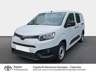 Voitures D'occasion À Quimper | Toyota Proace City 1.5 D-4D 100 Bvm6 Long Cab.appro Double Busin...