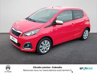 Voitures D'occasion À Lannion | Peugeot 108 Vti 72 Style Bmp5 5P