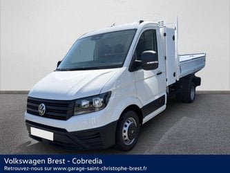 Voitures D'occasion À Brest | Volkswagen Crafter Fg 35 L3H3 2.0 Tdi 163Ch Business Propulsion Rj