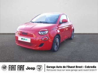 Voitures D'occasion À Brest | Fiat 500 E 95Ch (Red) My23