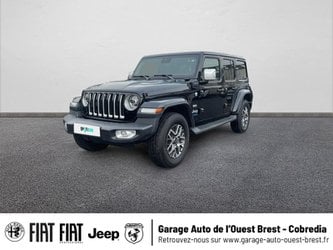 Voitures D'occasion À Brest | Jeep Wrangler Unlimited 2.0 T 380Ch 4Xe Overland Command-Trac My23
