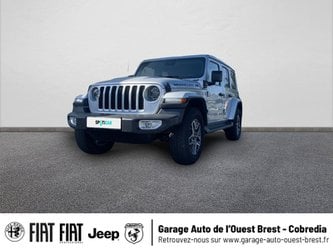 Voitures D'occasion À Brest | Jeep Wrangler Unlimited 2.0 T 380Ch 4Xe Overland Command-Trac My23
