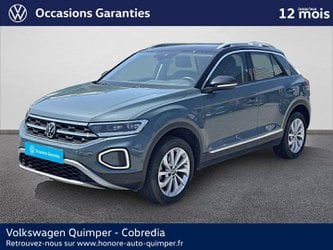 Voitures D'occasion À Quimper | Volkswagen T-Roc 1.5 Tsi Evo 150Ch Style Dsg7