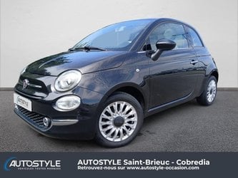 Voitures D'occasion À Yffiniac | Fiat 500 1.2 8V 69Ch Lounge Dualogic