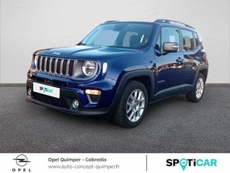 Voitures D'occasion À Quimper | Jeep Renegade 1.6 Multijet 130Ch Limited My22