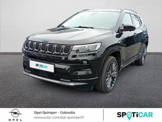 Voitures D'occasion À Quimper | Jeep Compass 1.3 Turbo T4 240Ch Phev 4Xe S At6 Eawd