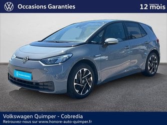 Voitures D'occasion À Quimper | Volkswagen Id.3 204Ch Pro Performance 58 Kwh Life Plus