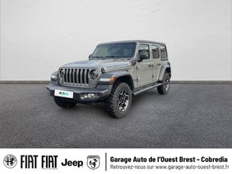 Voitures D'occasion À Brest | Jeep Wrangler Unlimited 2.0 T 380Ch 4Xe Rubicon Rock-Trac My23