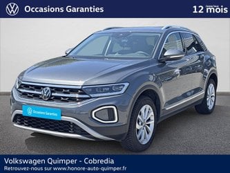 Voitures D'occasion À Quimper | Volkswagen T-Roc 1.5 Tsi Evo 150Ch Style Dsg7
