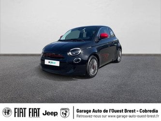 Voitures D'occasion À Brest | Fiat 500 E 95Ch (Red)