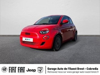 Voitures D'occasion À Brest | Fiat 500 E 95Ch (Red)
