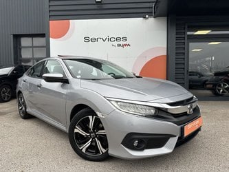 D'occasion À Montceau-Les-Mines | Honda Civic 2018 1.6 I-Dtec 120 At Exclusive