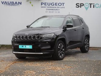 D'occasion À Chambourcy | Jeep Compass Ii 1.3 Phev T4 190 Ch 4Xe Eawd Limited