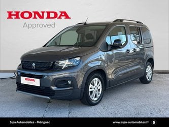 Voitures D'occasion À Mérignac | Peugeot Rifter Standard Bluehdi 130 S&S Bvm6 Gt Line 5P
