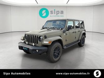 Voitures D'occasion À Mérignac | Jeep Wrangler Unlimited 4Xe 2.0 L T 380 Ch Phev 4X4 Bva8 Overl...