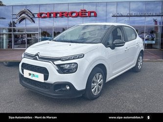 Voitures D'occasion À Mont-De-Marsan | Citroën C3 Iii Bluehdi 100 S&S Bvm6 Feel Business 5P