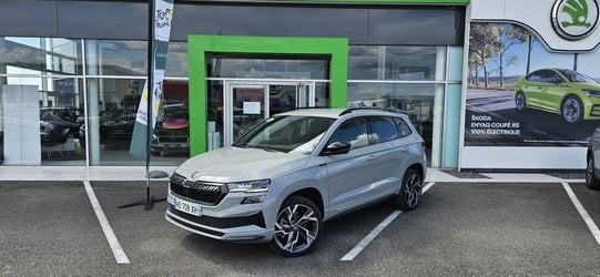 Voitures D'0Km À Lescar | Škoda Karoq 1.5 Tsi Evo 2 150 Ch Act Dsg7 Sportline 5P