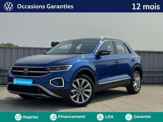 Voitures D'occasion À Saint-Ouen L'aumône | Volkswagen T-Roc 1.5 Tsi Evo 150Ch Style Dsg7