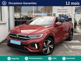 Voitures D'occasion À Sartrouville | Volkswagen T-Roc Cabriolet 1.5 Tsi Evo2 150Ch R-Line Dsg7