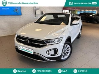 D'0Km À Villaines Sous Bois | Volkswagen T-Roc Cabriolet 1.5 Tsi Evo2 150Ch Style Dsg7
