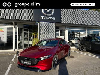 Voitures Occasion Mazda Mazda 3 2.0 Skyactiv-X M-Hybrid 180Ch Sportline Evap 10Cv À Lons