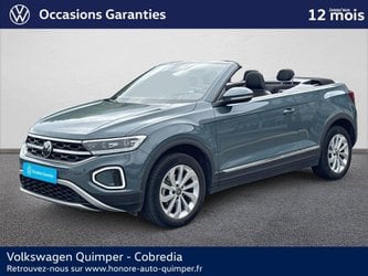 Voitures D'occasion À Quimper | Volkswagen T-Roc Cabriolet 1.0 Tsi 110Ch Style