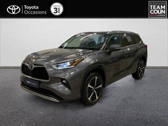 Voitures Occasion Toyota Highlander 2.5 Hybrid 248Ch Lounge Awd-I My22 À Barberey-Saint-Sulpice
