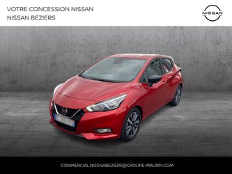 Occasion Nissan Micra 1.0 Ig-T 100Ch N-Connecta Xtronic 2019 Euro6-Evap À Ales