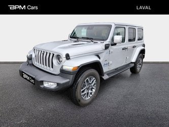 Voitures Occasion Jeep Wrangler Unlimited 2.0 T 380Ch 4Xe Overland Command-Trac My23 À Laval