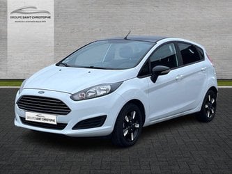 Voitures Occasion Ford Fiesta 1.0 Ecoboost 100Ch Stop&Start White 5P À Thillois
