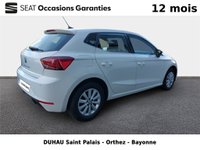 Voitures Occasion Seat Ibiza 1.0 Tsi 95 Ch S/S Bvm5 À Bayonne