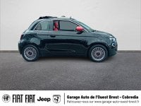 Voitures D'occasion À Brest | Fiat 500C E 95Ch (Red)