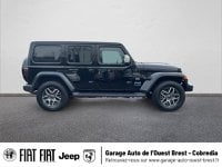 Voitures D'occasion À Brest | Jeep Wrangler Unlimited 2.0 T 380Ch 4Xe Overland Command-Trac My23