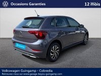 Voitures D'occasion À Guingamp | Volkswagen Polo 1.0 Tsi 95Ch Life Dsg7