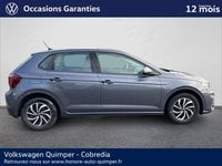 Voitures D'occasion À Quimper | Volkswagen Polo 1.0 Tsi 95Ch Life