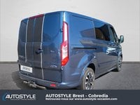 Voitures D'occasion À Brest | Ford Transit Custom 320 L1H1 2.0 Ecoblue 185 S&S Cabine Approfondi...