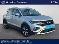 Voitures D'occasion À Quimper | Volkswagen T-Cross 1.0 Tsi 115Ch Style Dsg7