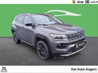 Voitures Occasion Jeep Compass 1.3 Phev T4 240Ch 4Xe S At6 Eawd À Angers