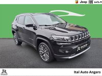 Voitures Occasion Jeep Compass 1.3 Turbo T4 190Ch Phev 4Xe Limited At6 Eawd À Angers