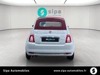 Voitures D'occasion À Mont-De-Marsan | Fiat 500 500C 1.0 70 Ch Hybride Bsg S/S Dolcevita 2P