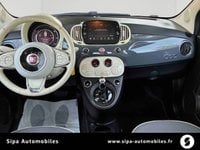 Voitures D'occasion À Lescar | Fiat 500 1.2 69 Ch Dualogic Mirror 3P