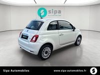 Voitures D'occasion À Mérignac | Fiat 500 1.0 70 Ch Hybride Bsg S/S Lounge 3P