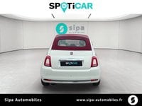 Voitures D'occasion À Toulouse | Fiat 500 500C 1.2 69 Ch Eco Pack Lounge 2P