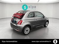 Voitures D'occasion À Mérignac | Fiat 500 500C 1.2 69 Ch Dualogic Lounge 2P