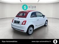 Voitures D'occasion À Mont-De-Marsan | Fiat 500 500C 1.0 70 Ch Hybride Bsg S/S Dolcevita 2P
