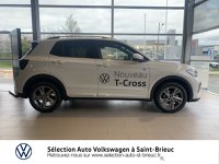 Voitures Occasion Volkswagen T-Cross 1.0 Tsi 115Ch R-Line Dsg7 À Saint Brieuc
